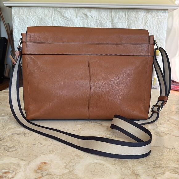 Coach Charles Leather Messenger Briefcase Laptop Bag Unisex - Picture 3 of 15